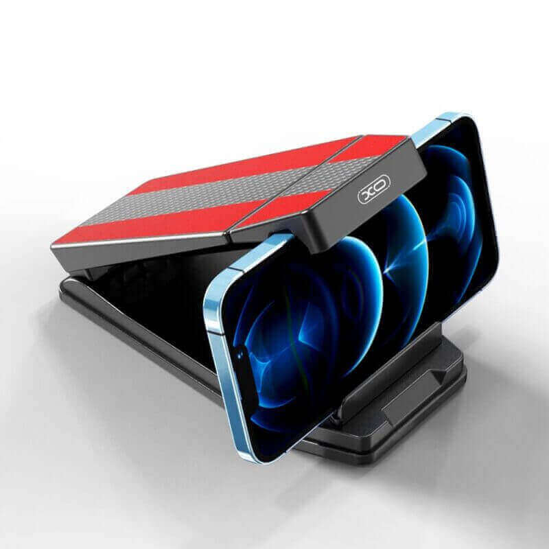 Стойка за телефон или таблет за кола, C100, Черна