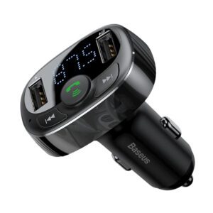 Трансмитер Baseus FM, T Shaped S-09 A Bluetooth MP3, черен