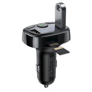 Трансмитер Baseus FM, T Shaped S-09 A Bluetooth MP3, черен