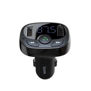 Трансмитер Baseus FM, T Shaped S-09 A Bluetooth MP3, черен