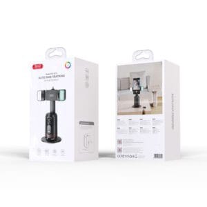 Alternative view of Автоматична стойка за телефон 360° + проследяване на лице + LED