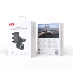 Alternative view of Стойка за телефон за кола C171, cockpit, черна - XO