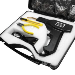 Пистолет за лепене на пластмаса, с принадлежности - LTC