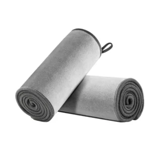 Alternative view of Кърпа за подсушаване за автомобил, (CRXCMJ-0G) - High-Quality Microfiber for Detailing, 2бр компл., No Fiber/Color Loss, универсална, 40x40 см, сива - Baseus