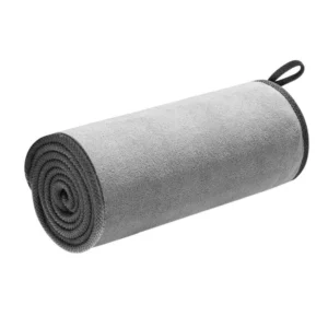 Кърпа за подсушаване за автомобил, (CRXCMJ-0G) - High-Quality Microfiber for Detailing, 2бр компл., No Fiber/Color Loss, универсална, 40x40 см, сива - Baseus - Image 5
